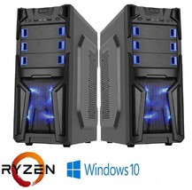 Ryzen 5600G Gaming Computer Desktop Pc For Gaming 1TB Ssd 32GB DDR4 Radeon Wifi - £459.81 GBP