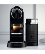 Nespresso CitiZ Espresso &amp; Coffee Maker with Aeroccino, Black by De&#39;Longhi - $284.25