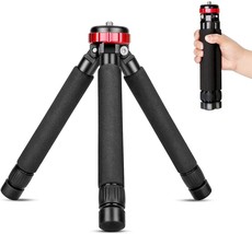 Koolehaoda Mini Tripod All Metal Tabletop Tripod Stand With 1/4 And, Monopods. - £35.96 GBP