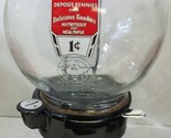 Columbus Model &quot;A&quot; Peanut Dispenser Penny Operated Circa 1940&#39;s Black 2 - £779.12 GBP
