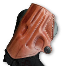 Fits Kahr P380 2.53”BBL Leather Paddle Holster Open Top #1029# RH image 3