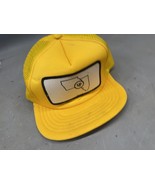Vintage Iowa Illinois State Outline ICD SnapBack Trucker Hat Baseball Ca... - $22.71