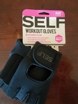 Self Workout Gloves with padded palms size large - £20.53 GBP