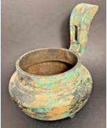 Vintage Tri-legged Cast Iron, Bronze Tone, Incense Burner [e-04] - $275.97 MXN