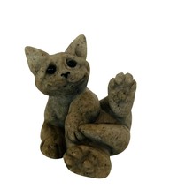 Quarry Critters Cat Figurine Carla Second Nature Design anthropomorphic ... - £23.31 GBP