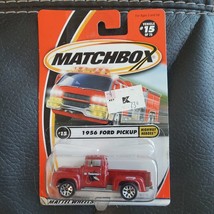 Matchbox Highway Heroes #15 of 75 1956 Ford F-100 Pickup Truck Red 1:64 Mattel - £8.21 GBP
