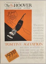 1927 Print Ad New Hoover Vacuum Cleaners Model 700 Positive Agitation - £14.16 GBP