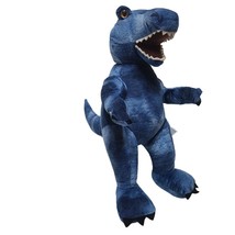 Build A Bear Blue Dinosaur T-Rex Plush Stuffed Animal Retired 2016 - £12.14 GBP