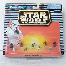 1996 Galoob Micro Machines Star Wars Classic Characters R2D2 Darth Leia NEW - $542.67 MXN