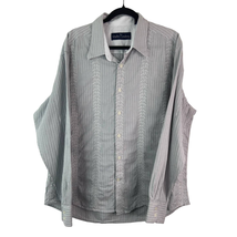 Malibu Cowboy Western Shirt Mens XXL Collared Button Front Long Sleeves ... - £14.38 GBP