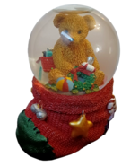 Natale Orsacchiotto IN Calza Acqua Globe da The Sf Carillon Company - £13.04 GBP