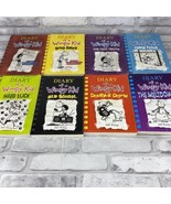 Diary Of A Wimpy Kid Paperback &amp; Hardcover 8 Book Lot Vol 1, 4-6, 8, 10-... - £19.25 GBP