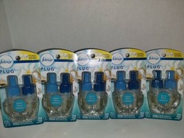 5 Packs Febreze Dual Plug Scented Oil Refills Bora Bora Waters 0.87 fl oz (o) - £39.10 GBP