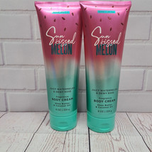 2 Pack Scent Theory Sun Kissed Melon Juicy Watermelon Dewy Rose Body Cream 8oz - $14.49