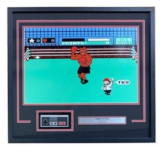 Mike Tyson Framed Unsigned 16x20 Punch Out Photo w/ NES Controller - $145.49