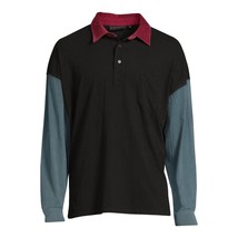 No Boundaries Men&#39;s Colorblocked Polo Shirt, Multicolor Size XS(30-32) - $18.80