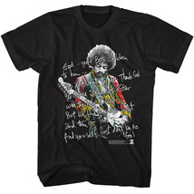 Jimi Hendrix Message To The Universe Men&#39;s T Shirt Shine Like A Star Band - £23.21 GBP+