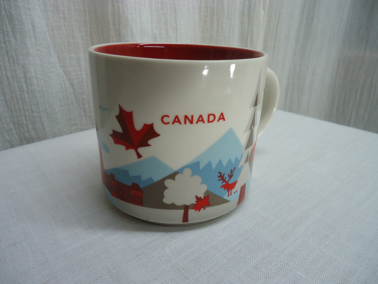 g163 Starbucks CANADA YAH You Are Here Collection Series 2015 14 oz NO BOX - $33.66