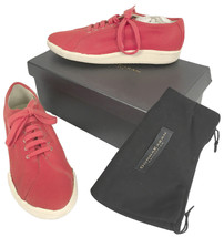 NEW Donna Karan Collection Sneakers (Shoes)!  8  *Red Canvas*  *Vintage Style* - £87.59 GBP