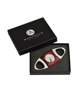 Mantello Cherry Wood and Stainless Steel Cigar Cutter NEW Cuts up to 58 ... - $376.97 MXN