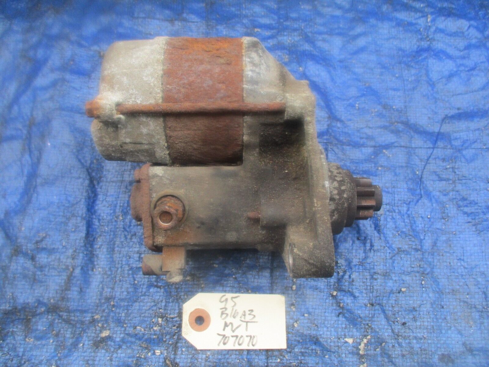 92-95 Honda Civic B16 B16A3 VTEC OEM manual starter motor assembly B16A ... - $109.99