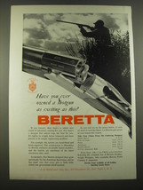 1961 Beretta Silver Snipe Shotgun Ad - Have you owned a shotgun as exciting - £14.78 GBP