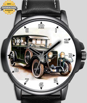 Classic Car 3  Vintage Art Unique Wrist Watch FAST UK - £43.29 GBP