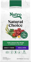 Nutro Natural Choice Small Bites Adult Dry Dog Food, Lamb &amp; Brown Rice Recipe Do - £26.85 GBP