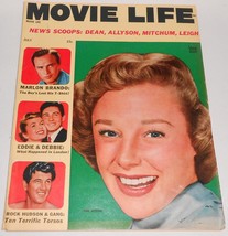 July 1955 MOVIE LIFE MAGAZINE June Allyson Cover BRANDO, MARILYN MONROE + - £23.64 GBP