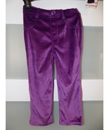 Garanimals Purple Velour Jeggings Size 3T Girls NEW - £11.48 GBP