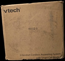 VTech DECT 6.0 Cordless Phone Answering System Bluetooth Call Block 3 Ha... - £11.28 GBP