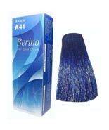 Berina HAIR DYE A41 Dark Blue HAIR COLOUR Permanent cream - $16.99