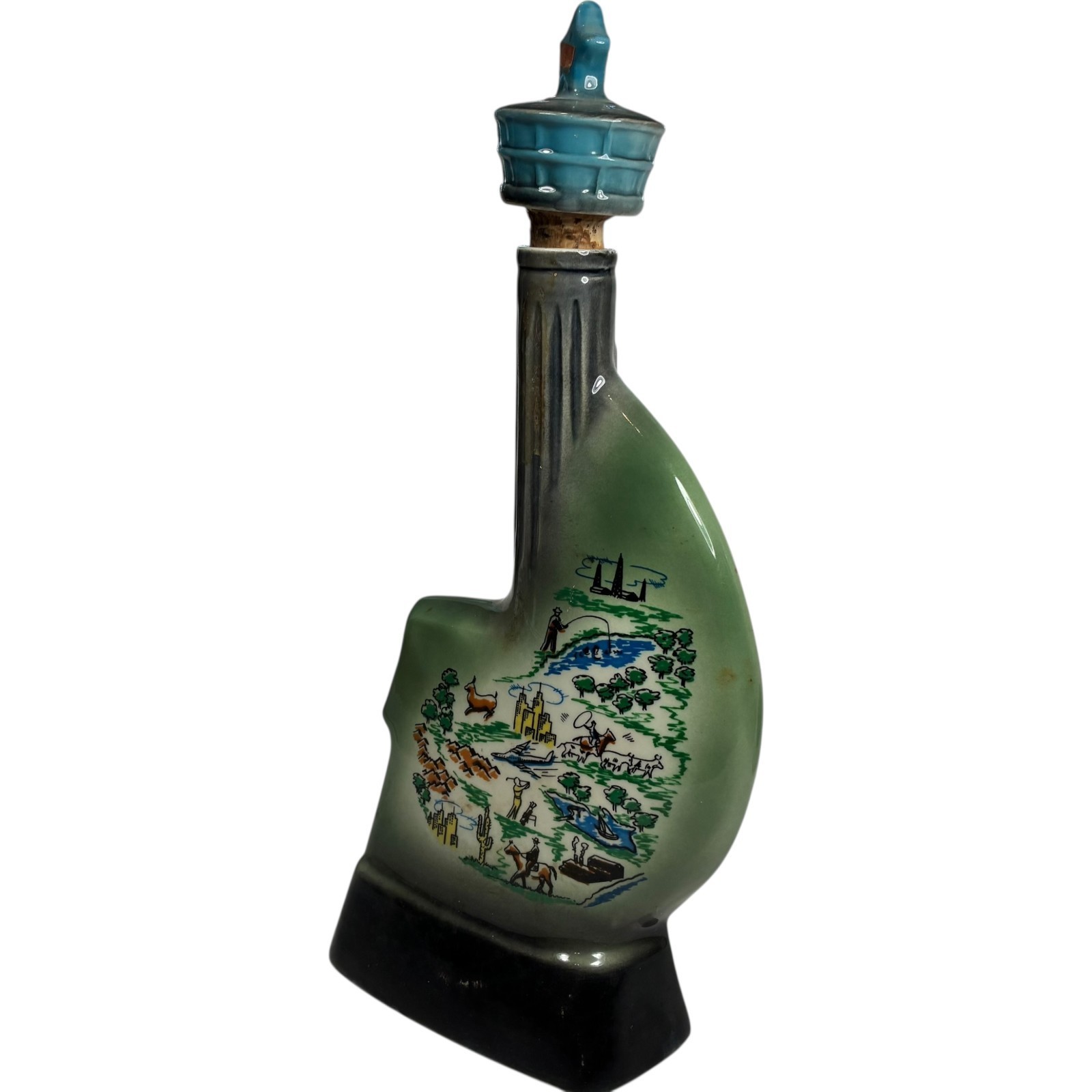 Jim Beam San Antonio 1968 Tower of Americas Collectors Decanter Vintage EMPTY Item image 7