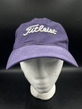 Titleist Women&#39;s Adjustable Purple Breast Cancer Awareness Golf Hat Cap - £7.07 GBP