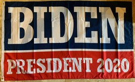 Joe Biden President 2020 Democratic Blue And Red Double Sided Flag 3X5 100D USA - £28.77 GBP
