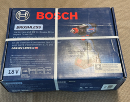 Bosch GDX18V-1800B12 18V Brushless Freak Two-In-One Socket / Impact Driver - £134.89 GBP