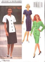 Butterick Sewing Pattern 5264 JESSICA HOWARD Dress Top Skirt Size 6-10 - $8.96