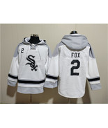 Men&#39;s Chicago White Sox #2 Nellie Fox White Ageless Must-Have Lace-Up Pu... - $75.99
