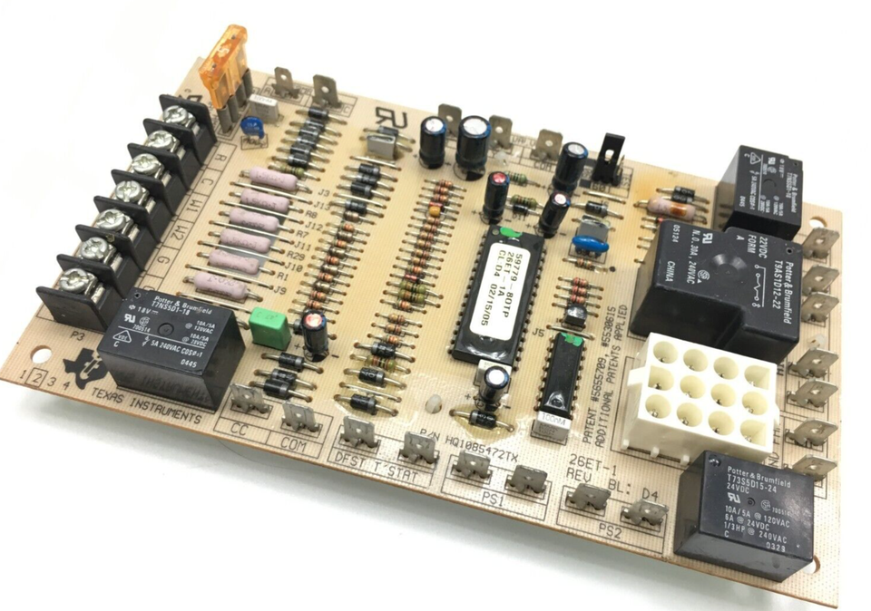 York Luxaire Coleman HQ1085472TX Furnace Control Board 59779-8OTP used #... - $60.00