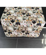 Cool Kittens Table Runner  Kitchen or Cat Bedroom Dresser Scarf RV Table... - $13.68 CAD+