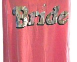 Women’s Love &amp; Cherish Brides Sleep Pink Shorty Pajama Set XL New SKU 07... - $5.89