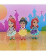 Disney First Toddler Princess 3” Mini Figure Dolls Lot Of 3 - €13,49 EUR