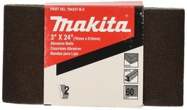 Makita 794237-D-2#100 Sanding Belt, 3-Inch by 24-Inch, 2-Pack - $8.90