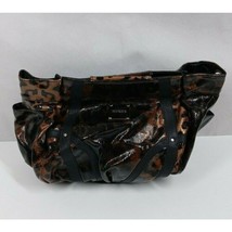 NWOT Miche Bag Demi Lisa Brown &amp; Black Animal Print Faux Leather Handbag Shell - £22.87 GBP