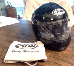 ARAI Full Face Motorcycle Helmet Pearl Black Vector-2 Small - £110.26 GBP