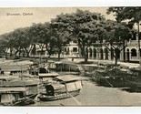 Shameen Island Canton Postcard Sampans China 1910&#39;s Sternberg - $17.82