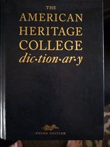 The American Heritage College Dictionary - £3.69 GBP