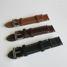 Premium Genuine Leather Watch Strap 18mm 19mm 20mm 21mm 22mm Wristwatch Band - £7.84 GBP