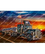 Convoy Rubber Duck Original Art Print  / Movie Poster  / Truck Art / Rub... - $31.10+