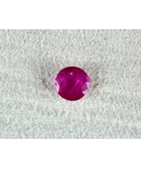 GTL CERTIFIED NATURAL HEATED BURMA RUBY ROUND CUT 1.61 CTS GEMSTONE RING... - £893.43 GBP